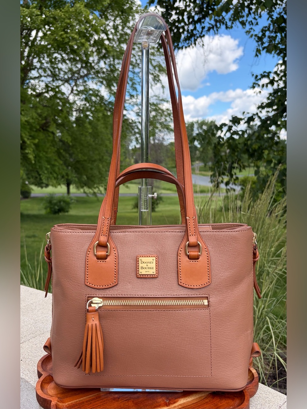 Dooney & Bourke Morgan Leather Shopper Tote NWOT